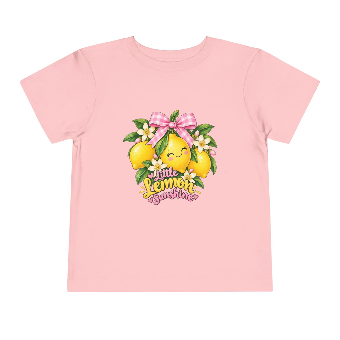 Toddler Tee — Little Lemon Sunshine Cute Fruit Graphic Shirt