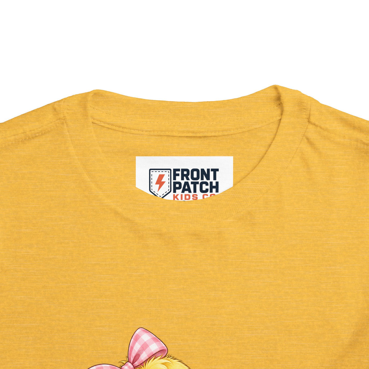 Toddler Tee — "Ducky Days" Cute Duckling Floral Baby Shirt