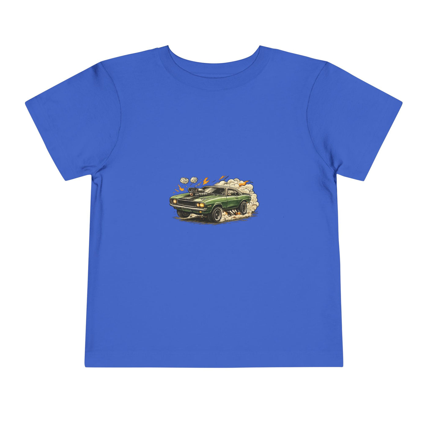 Toddler Tee – Vintage Green Truck Graphic