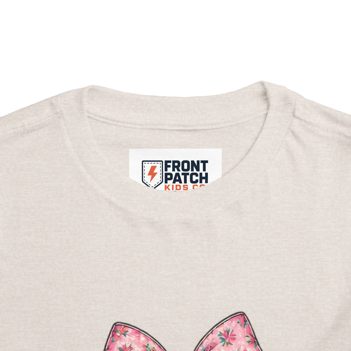 Toddler Tee — Pretty Wild Pink Bow Graphic