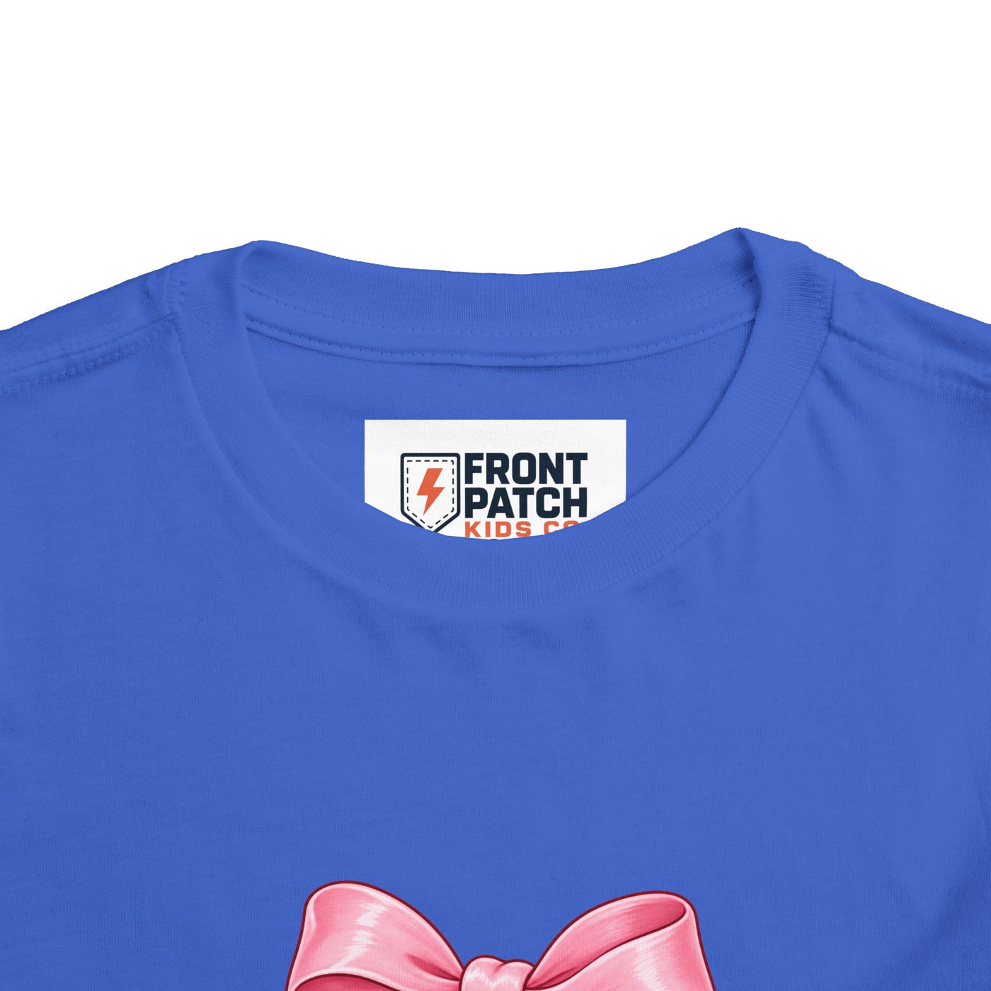 Toddler Cherry Happy Tee — Cute Pink Bow Cherries Kids Shirt
