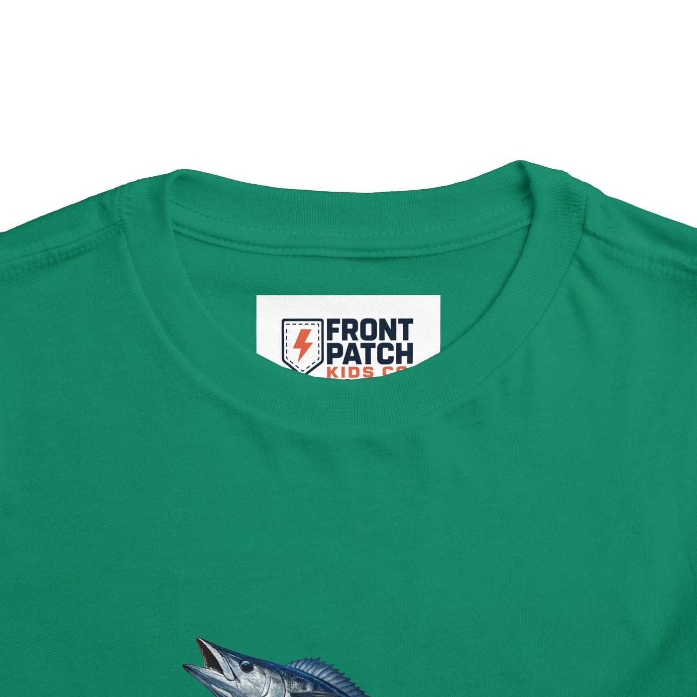 Toddler Tee - Blue Leaping Tuna Fish Graphic