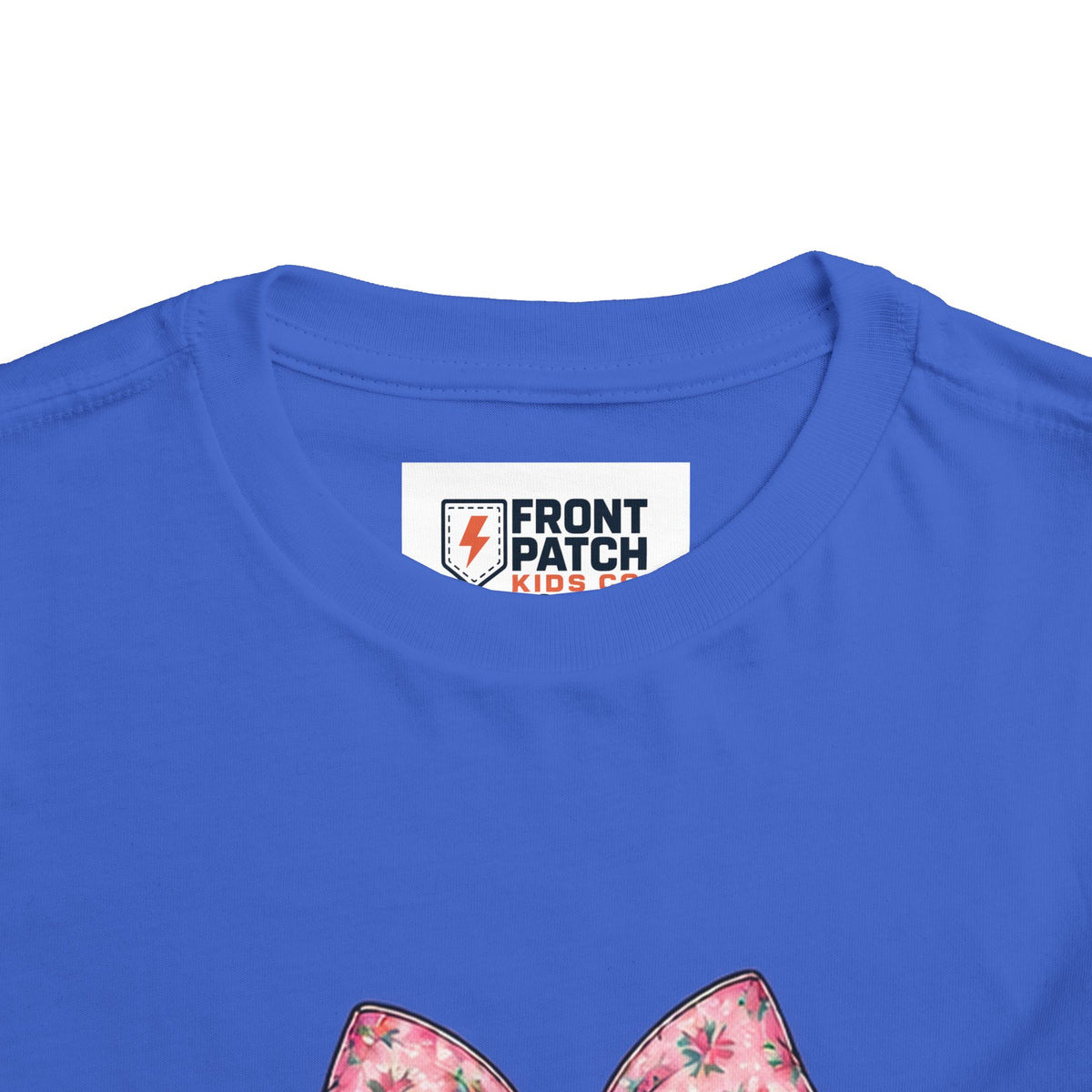Toddler Tee — Pretty Wild Pink Bow Graphic
