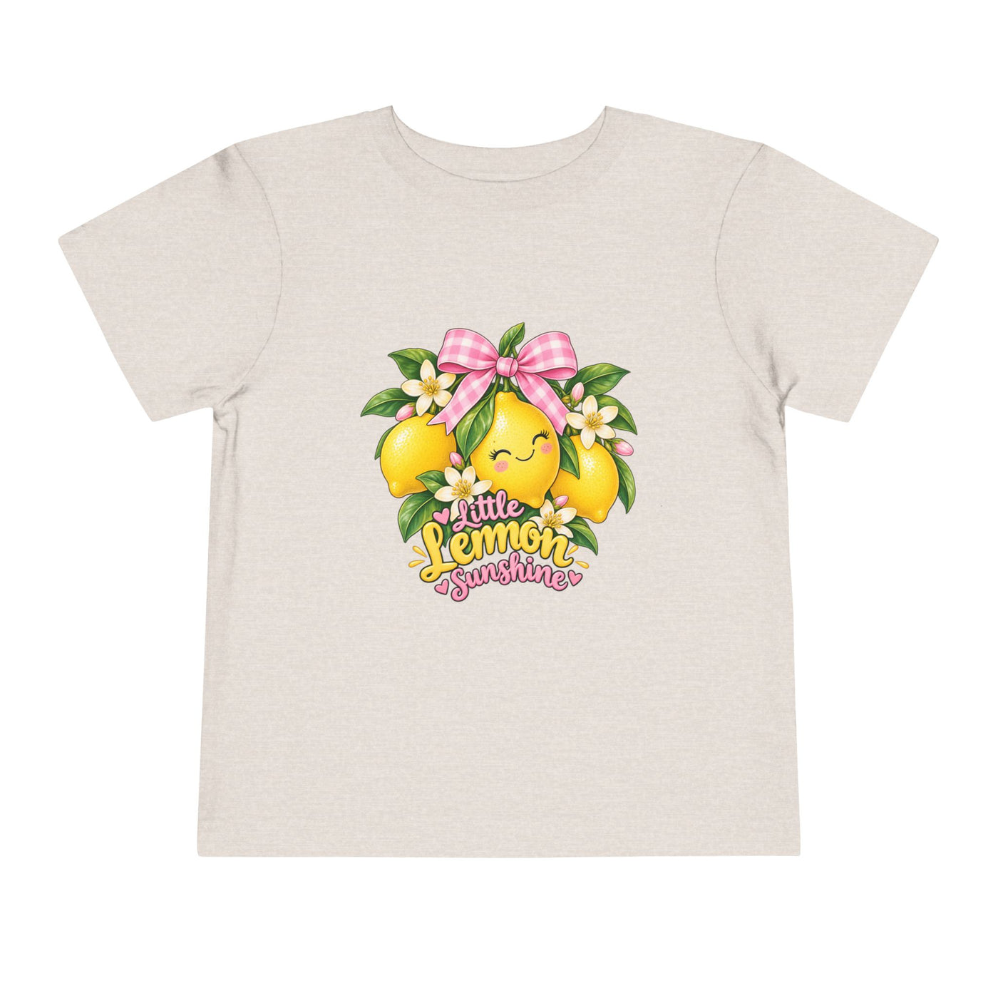 Toddler Tee — Little Lemon Sunshine Cute Fruit Graphic Shirt