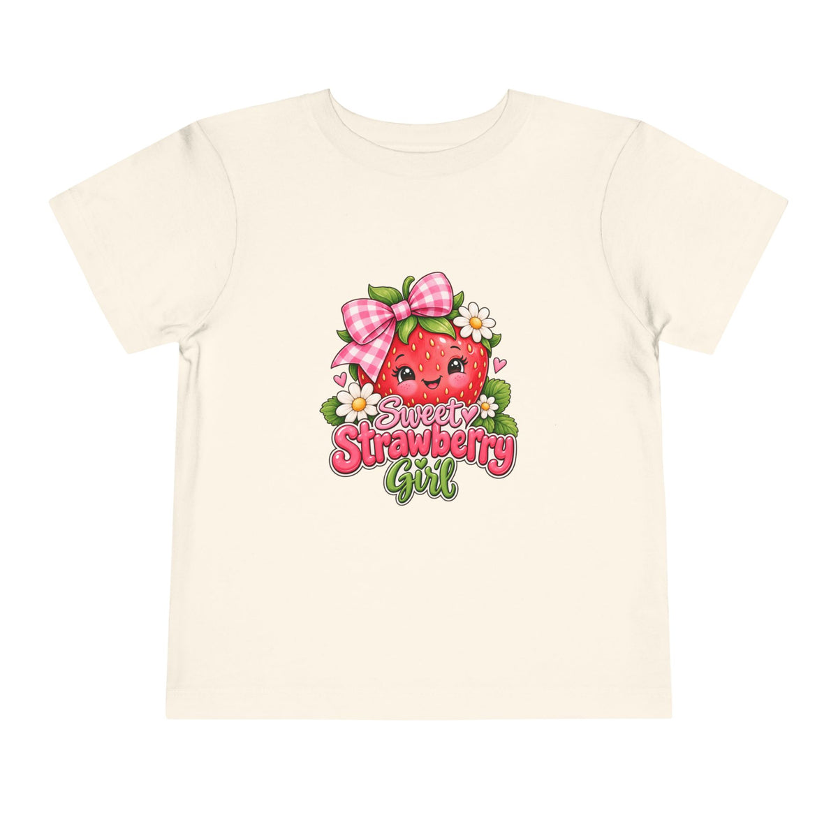Sweet Strawberry Girl Toddler Tee