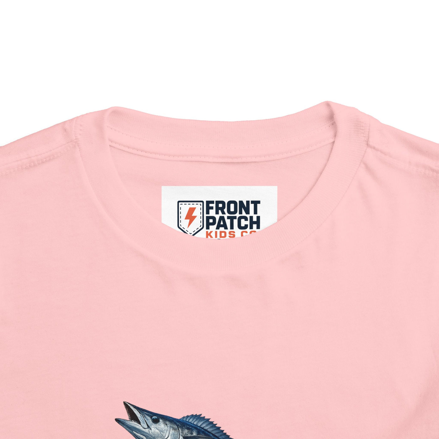 Toddler Tee - Blue Leaping Tuna Fish Graphic
