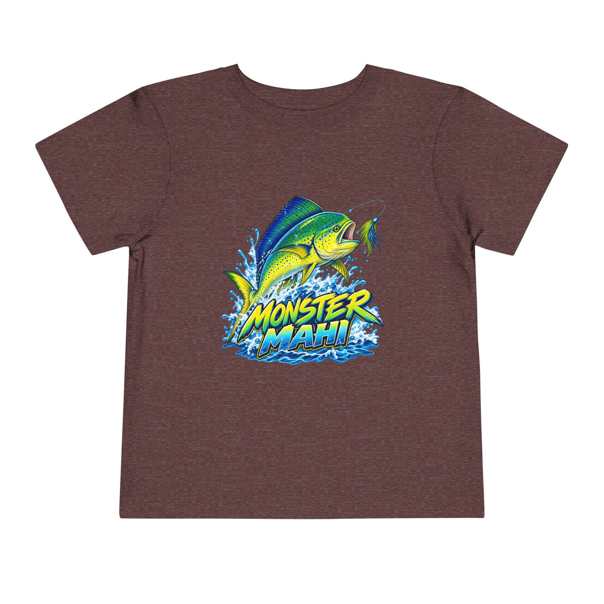 Toddler Tee — 'Monster Mahi' Fishing Graphic Kids Shirt