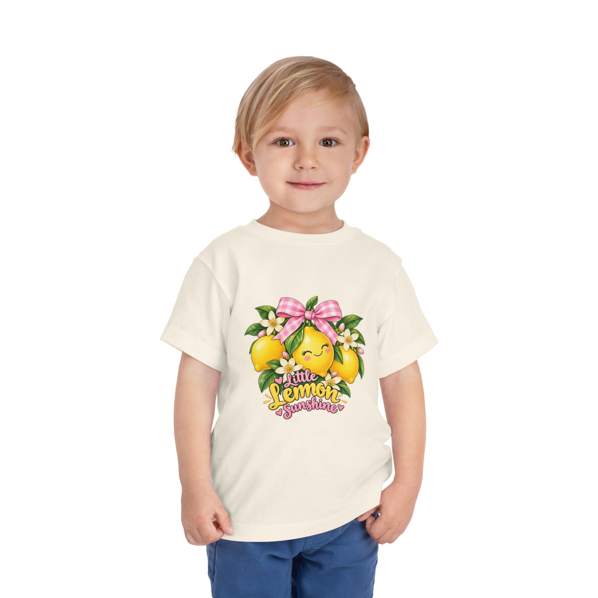 Toddler Tee — Little Lemon Sunshine Cute Fruit Graphic Shirt