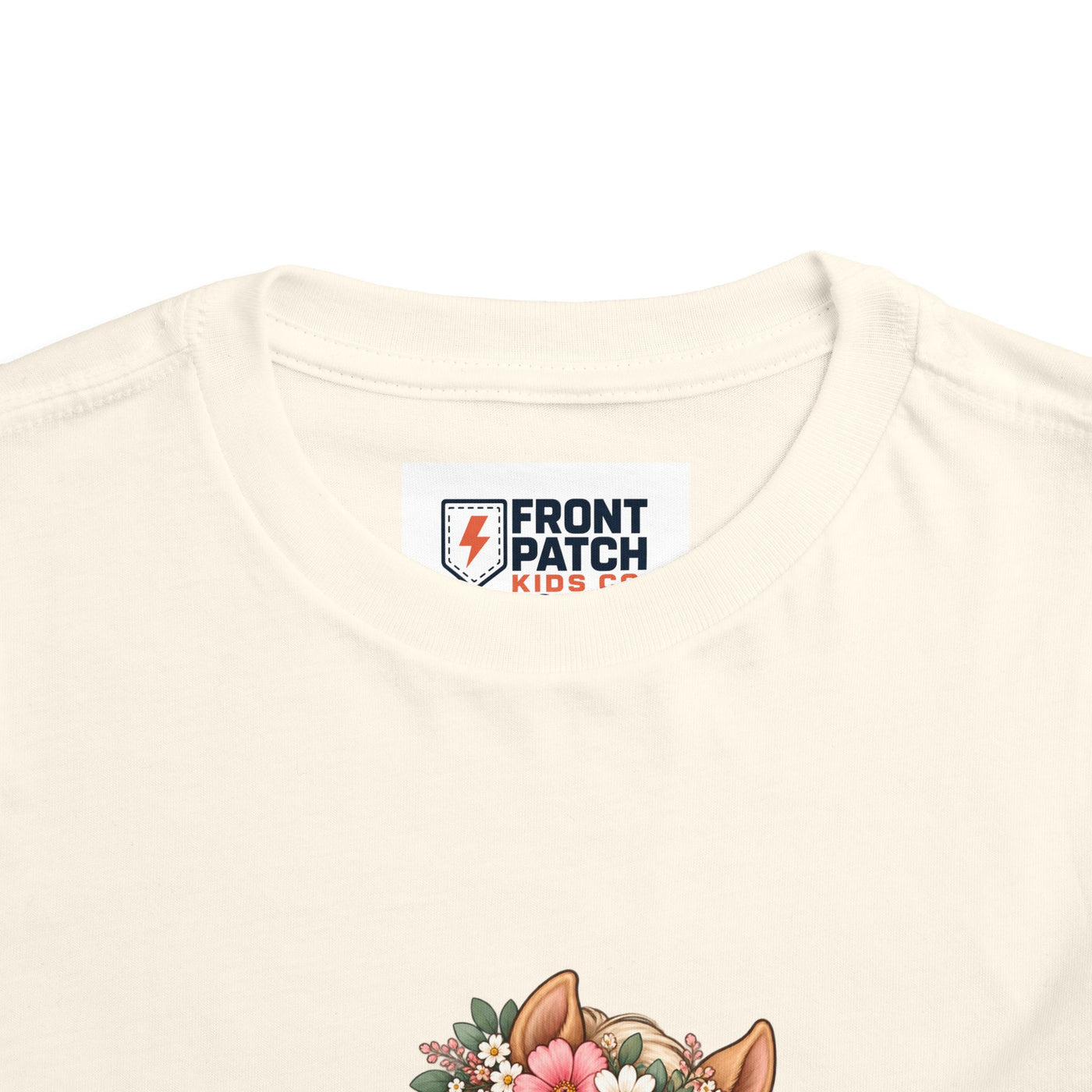 Toddler Tee — Floral Corgi "Pony Posse" Cute Dog Graphic