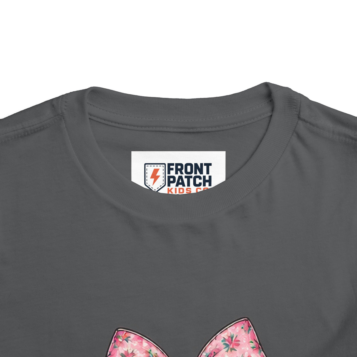 Toddler Tee — Pretty Wild Pink Bow Graphic