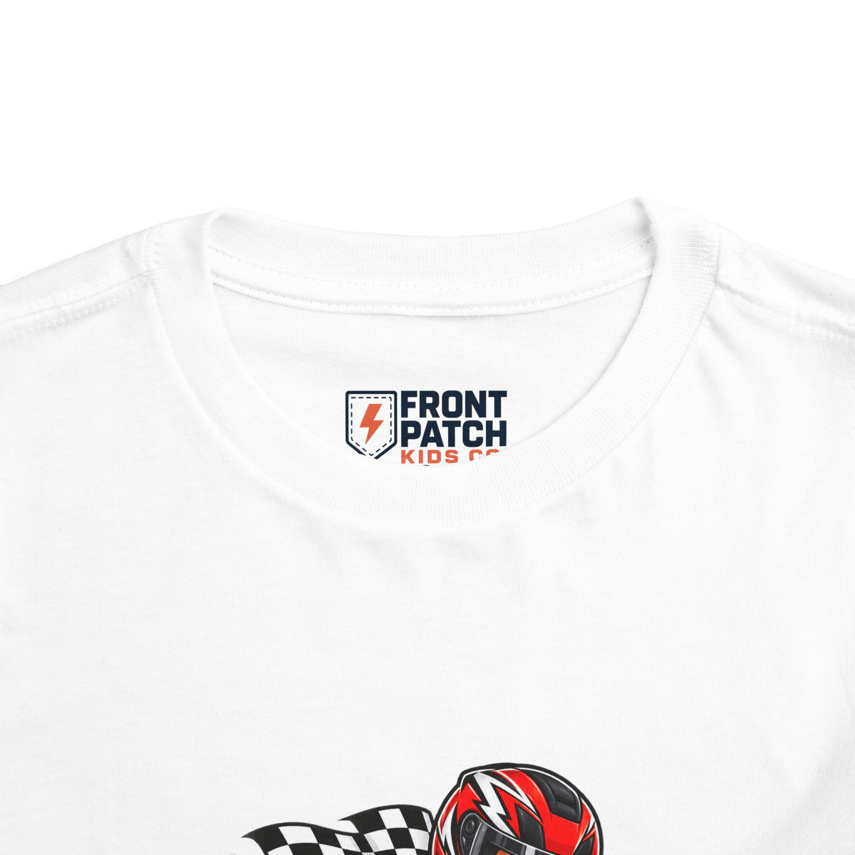 Toddler Tee — "Tiny Track Legend" Racing Car Graphic