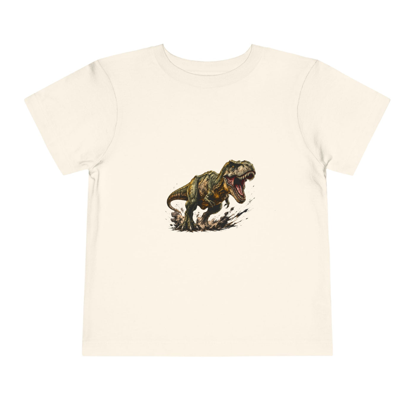 Toddler T‑Shirt — Roaring T‑Rex Dinosaur Graphic Tee for Kids