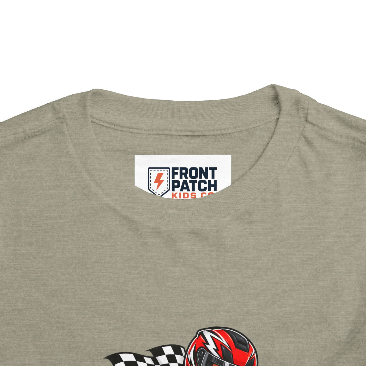 Toddler Tee — "Tiny Track Legend" Racing Car Graphic