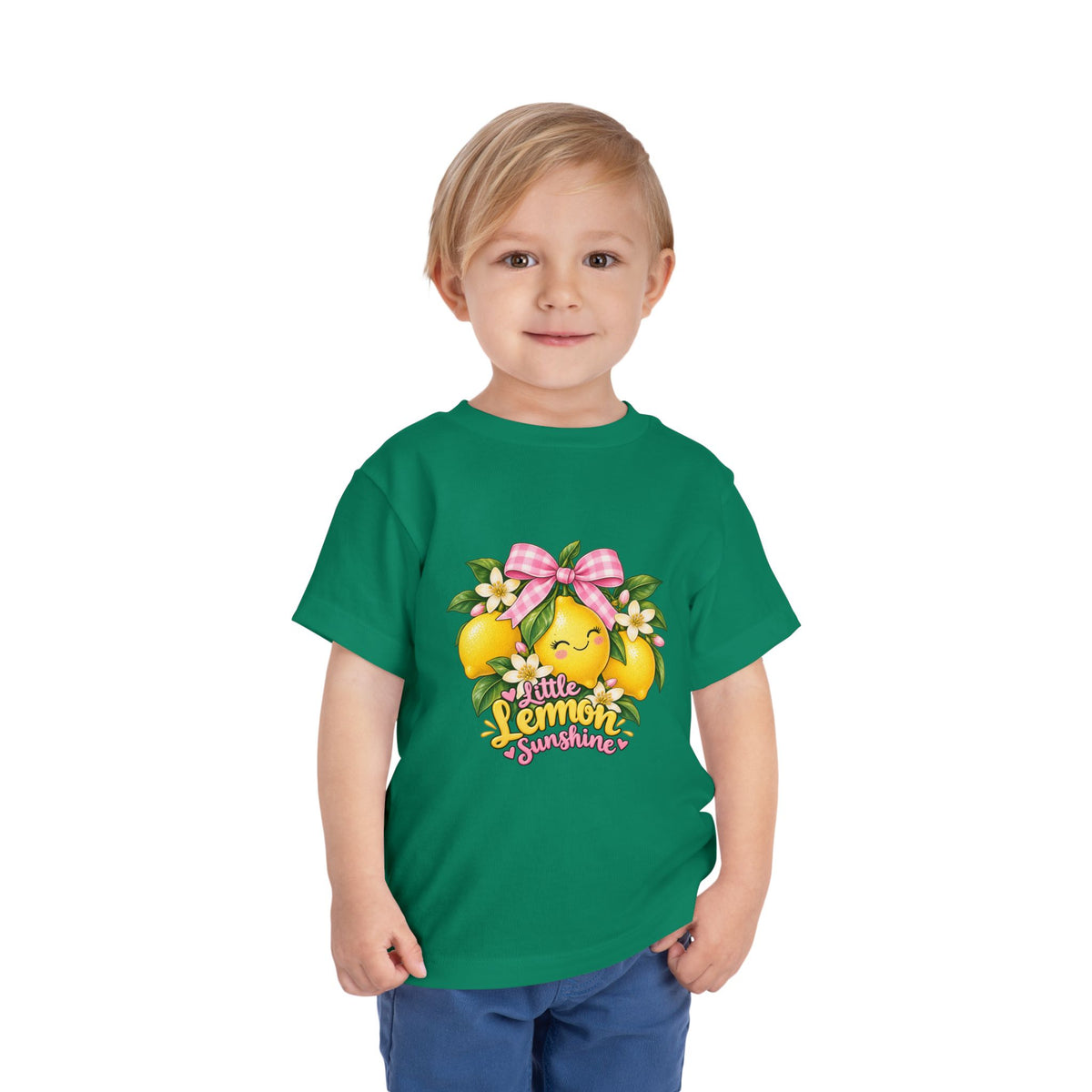 Toddler Tee — Little Lemon Sunshine Cute Fruit Graphic Shirt
