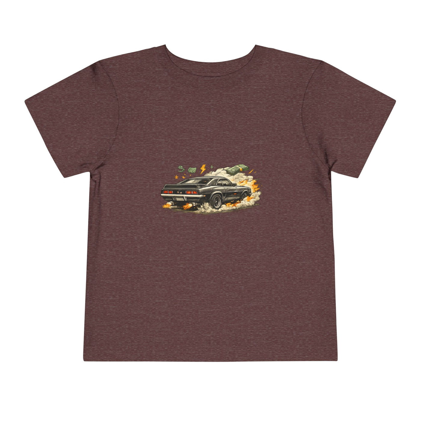 Toddler Tee — Vintage Muscle Car Racing Graphic Shirt