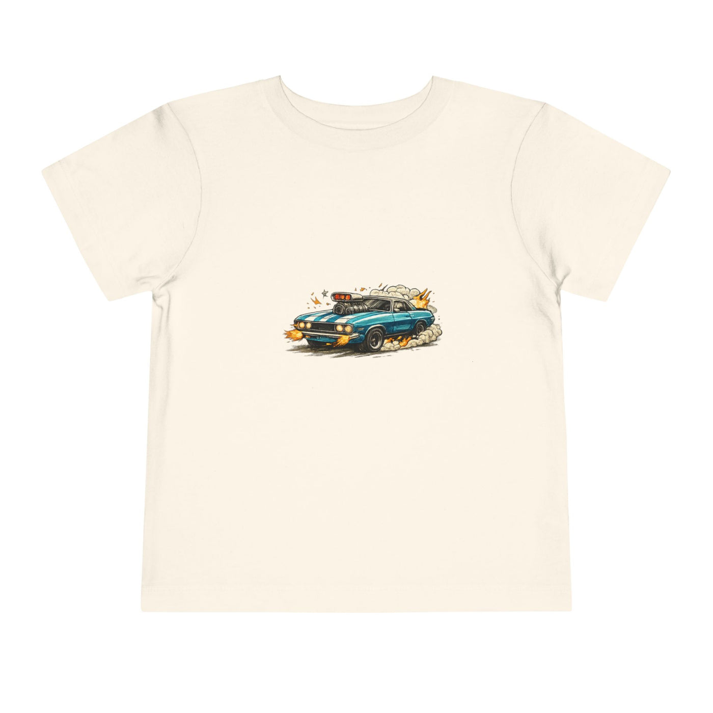 Toddler Tee — Retro Race Car Graphic Shirt