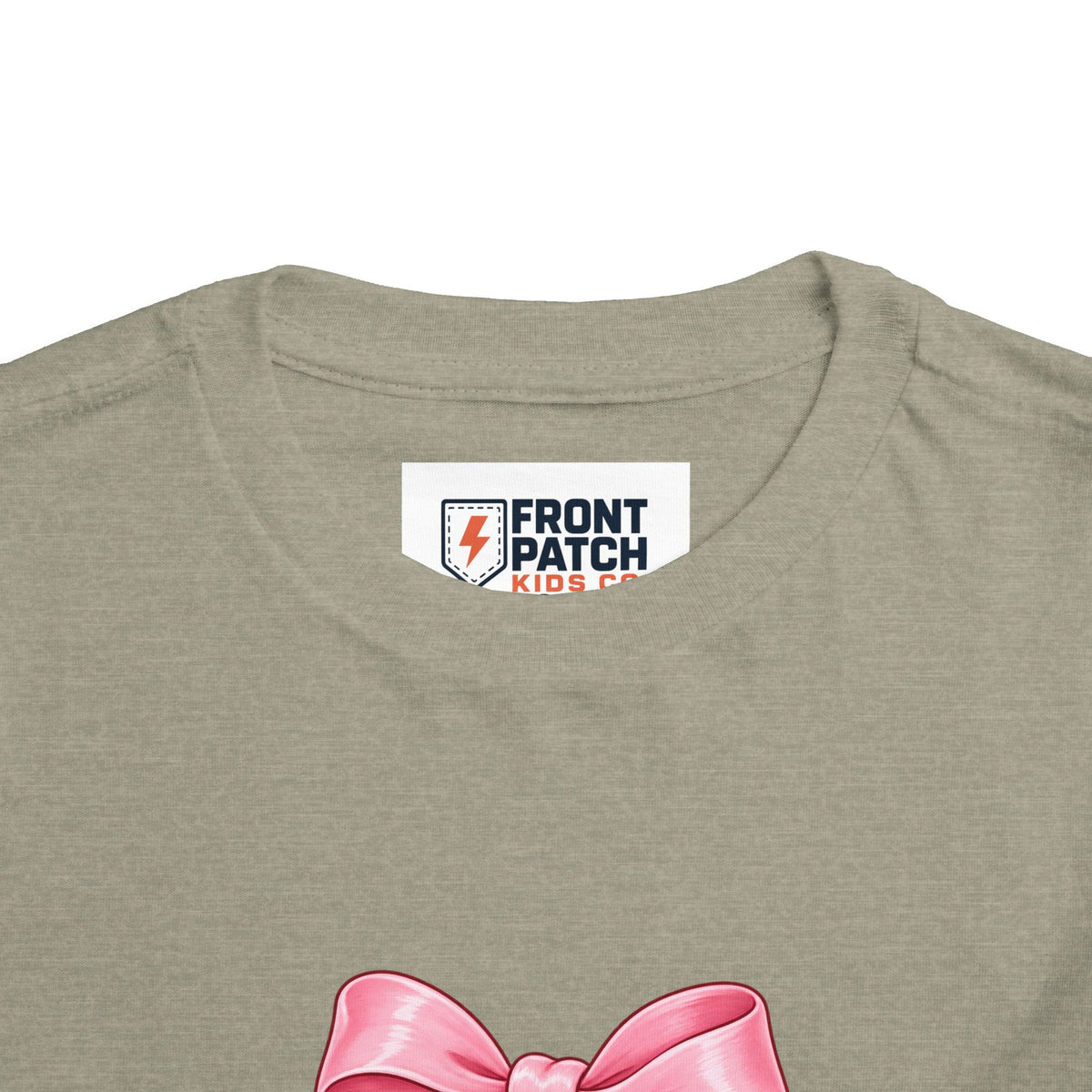 Toddler Cherry Happy Tee — Cute Pink Bow Cherries Kids Shirt