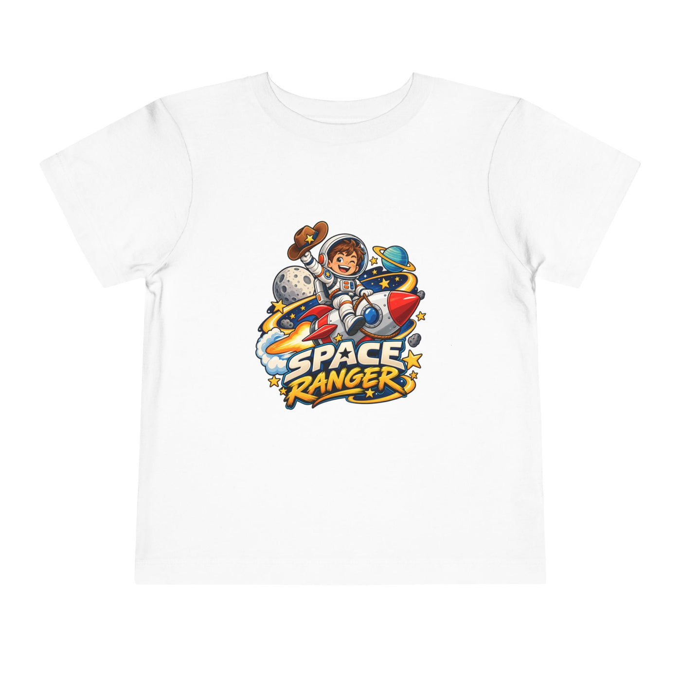 Space Ranger Toddler Tee — Cute Astronaut Kids Shirt