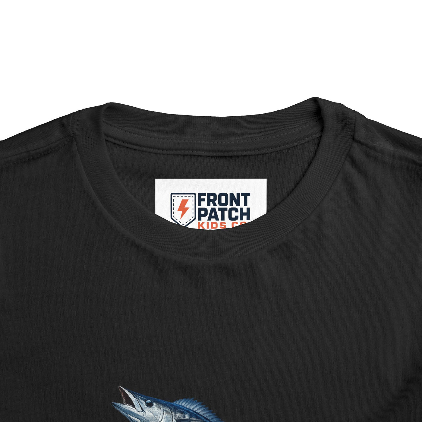 Toddler Tee - Blue Leaping Tuna Fish Graphic