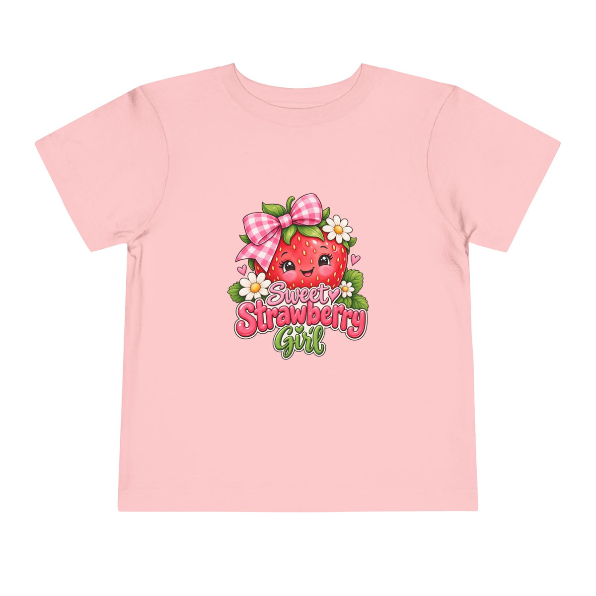 Sweet Strawberry Girl Toddler Tee