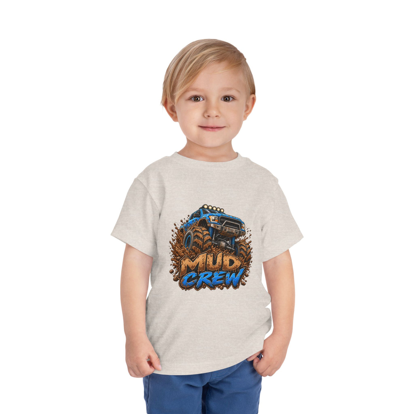 Toddler Tee - Mud Crew Monster Truck Graphic
