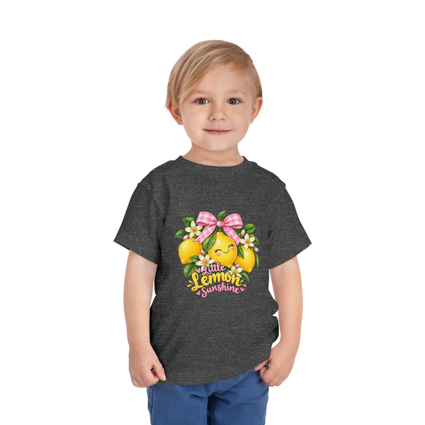 Toddler Tee — Little Lemon Sunshine Cute Fruit Graphic Shirt
