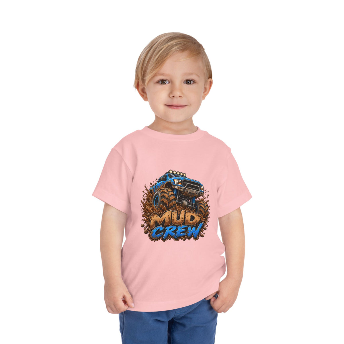Toddler Tee - Mud Crew Monster Truck Graphic