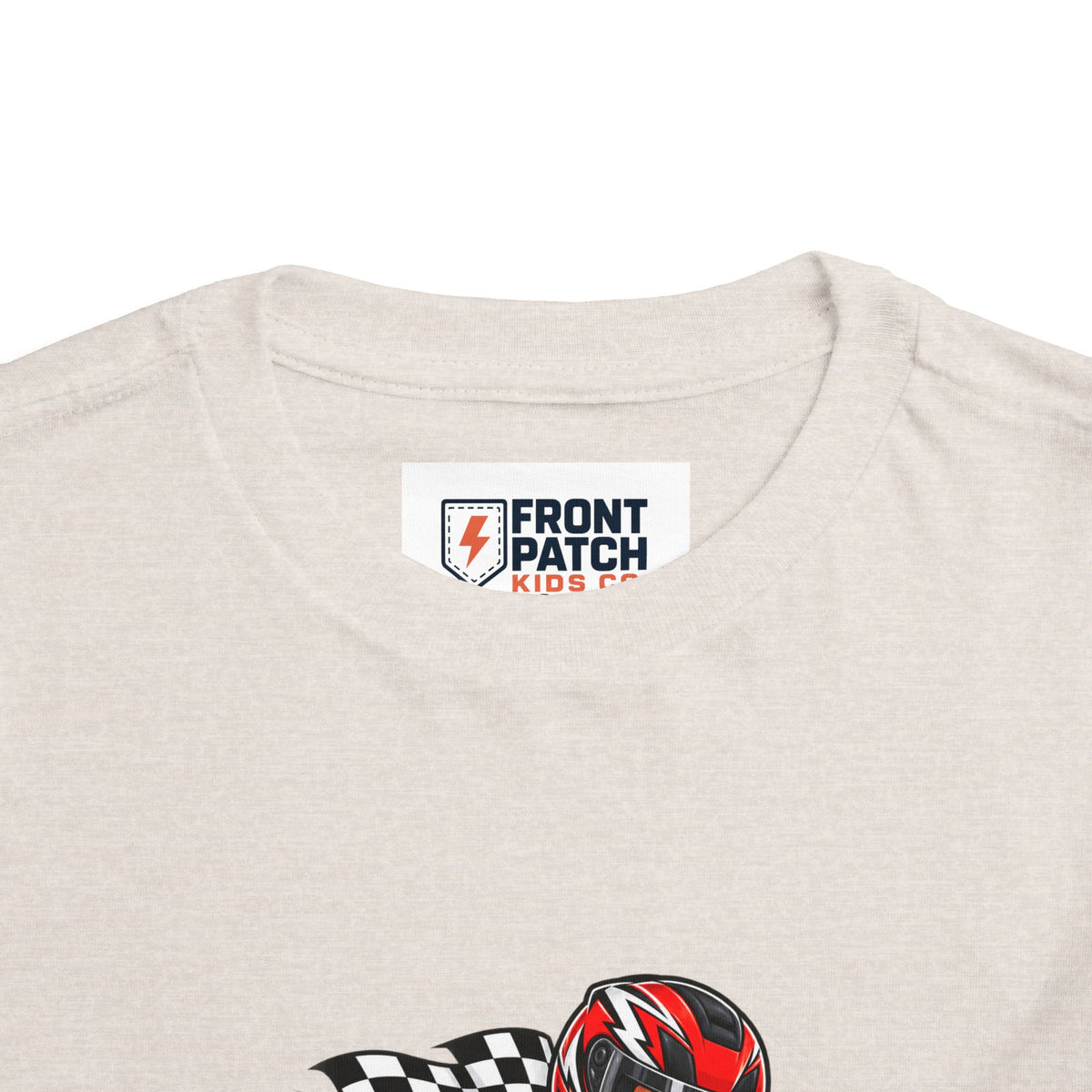 Toddler Tee — "Tiny Track Legend" Racing Car Graphic