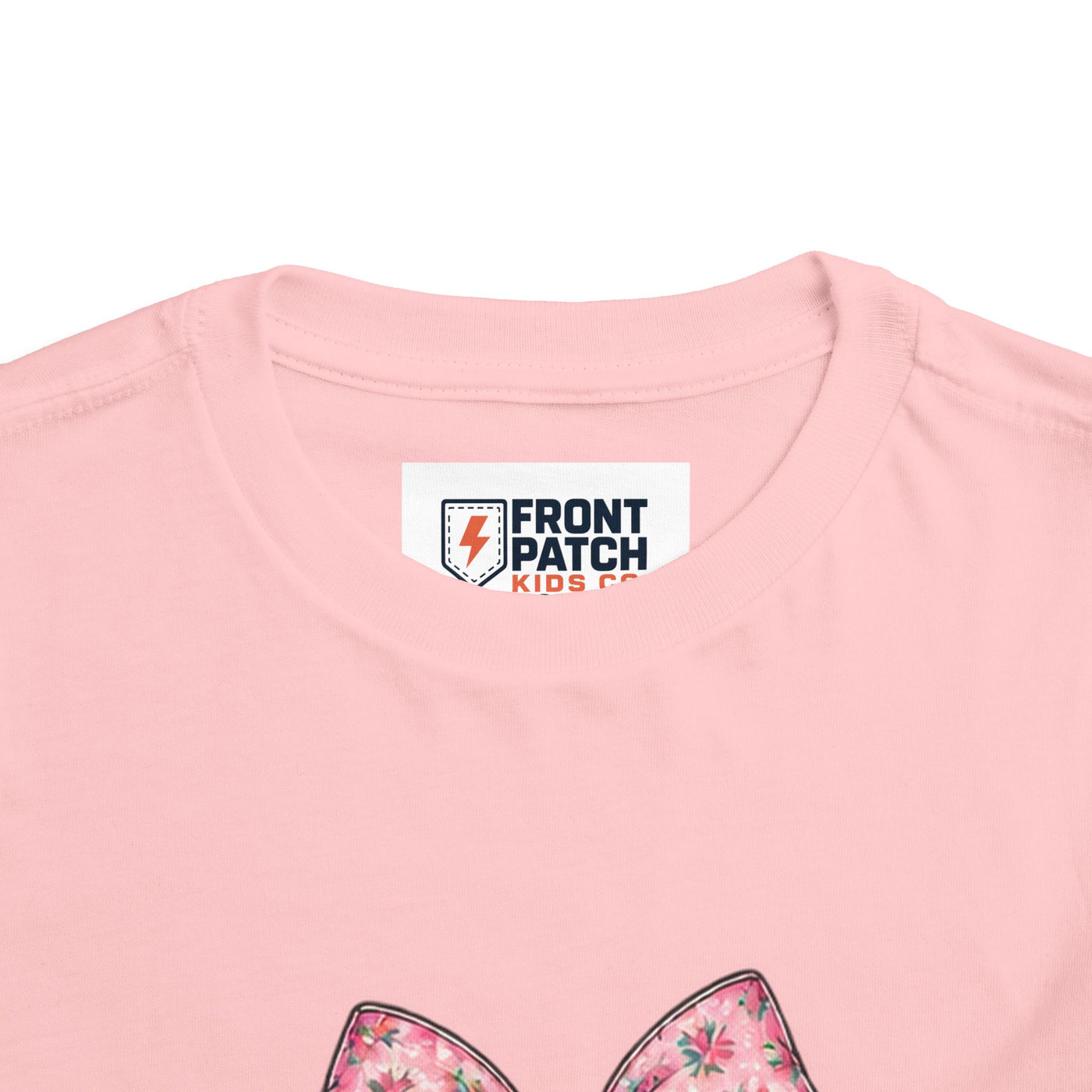 Toddler Tee — Pretty Wild Pink Bow Graphic