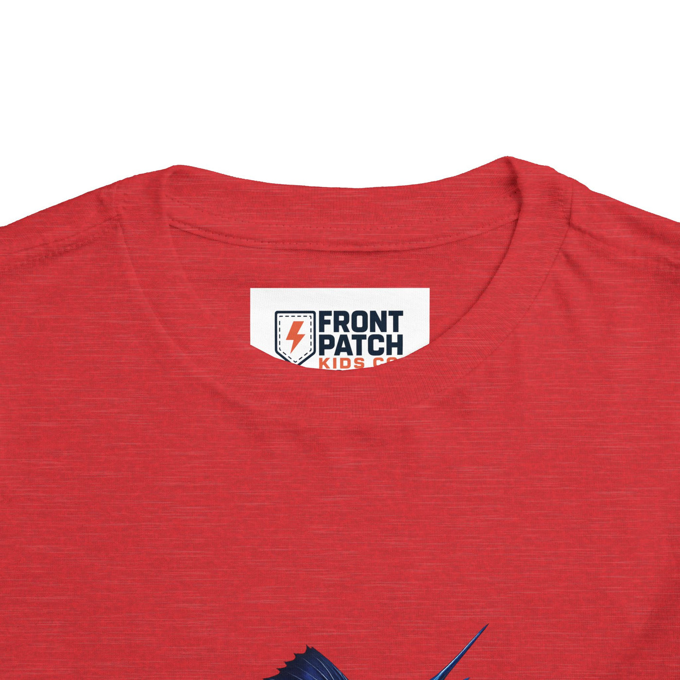Toddler Tee – Blue Marlin Splash Fishing Shirt