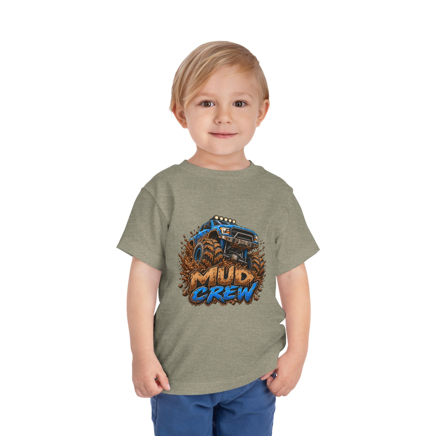 Toddler Tee - Mud Crew Monster Truck Graphic