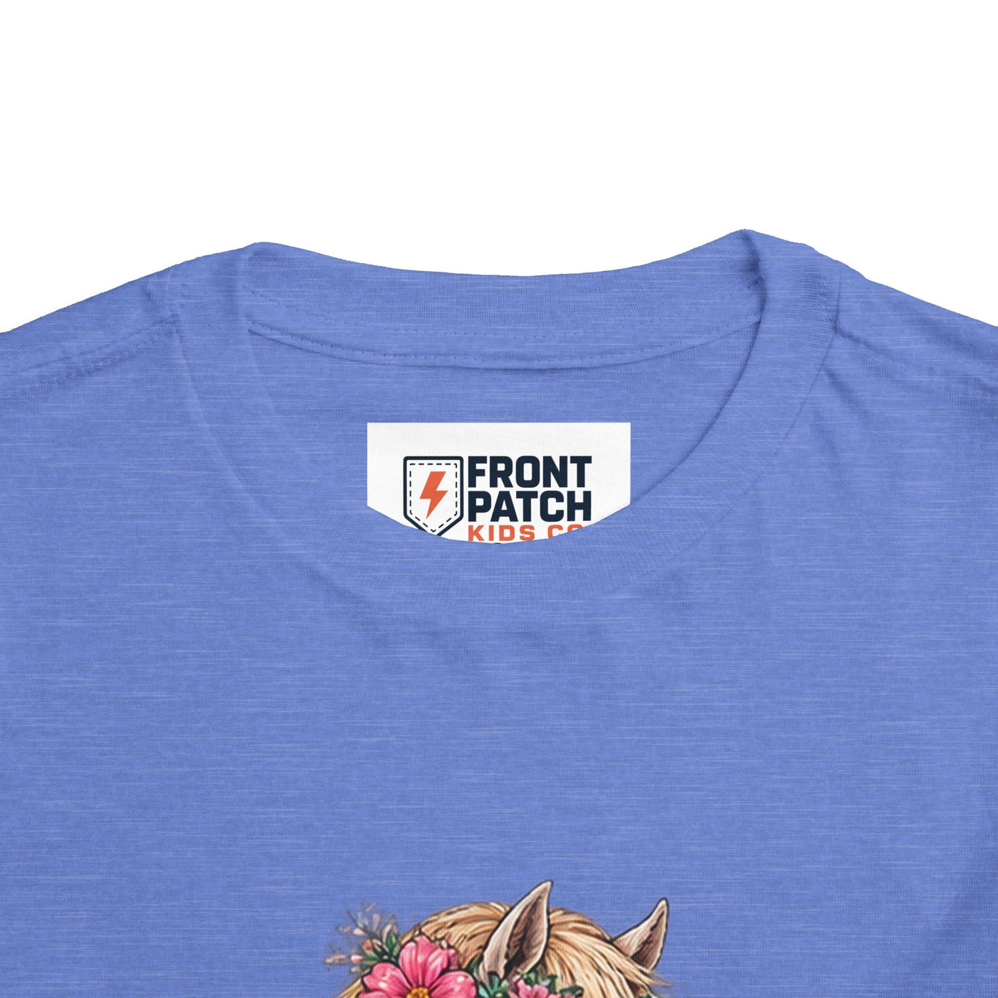 Toddler Tee — Floral Horse "Kind Hearts Bright Days" Cute Pony Shirt