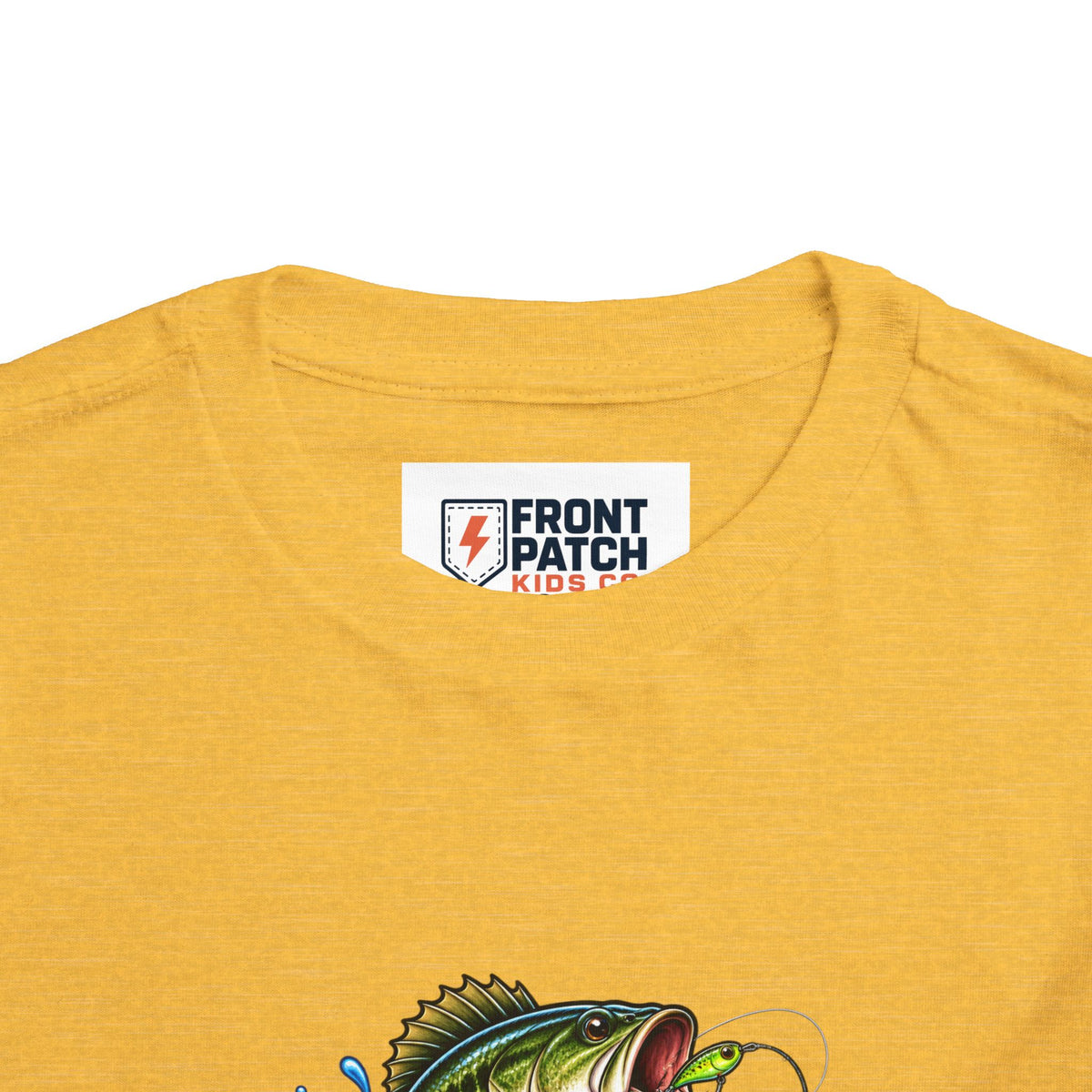 Toddler Tee — "Lake Life Legend" Fishing Graphic for Kids