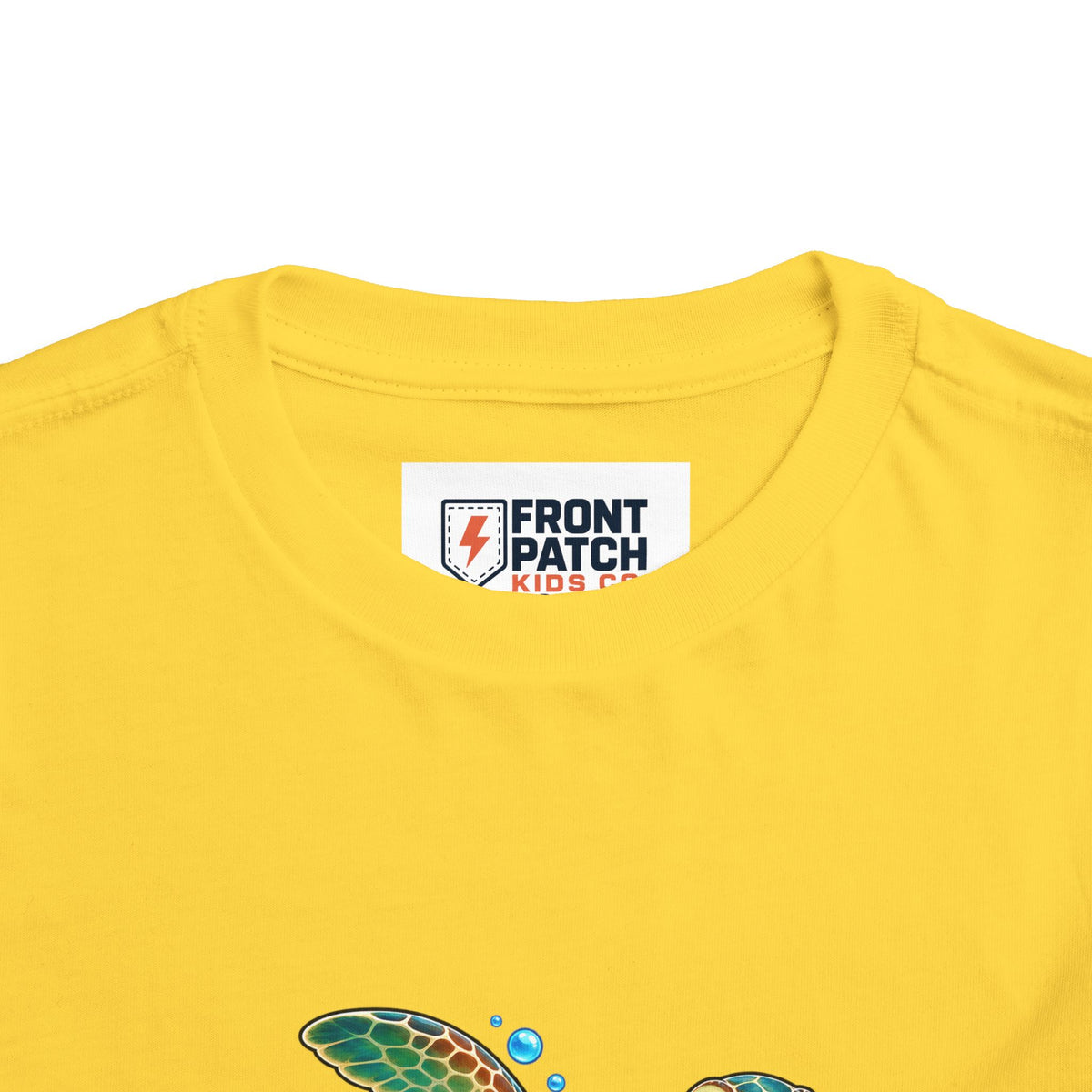 Reef Runner Toddler Tee — Sea Turtle Graphic Shirt for Kids
