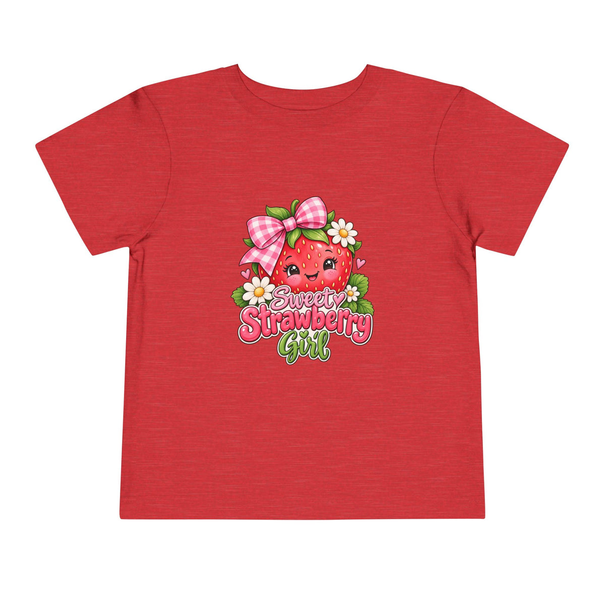 Sweet Strawberry Girl Toddler Tee