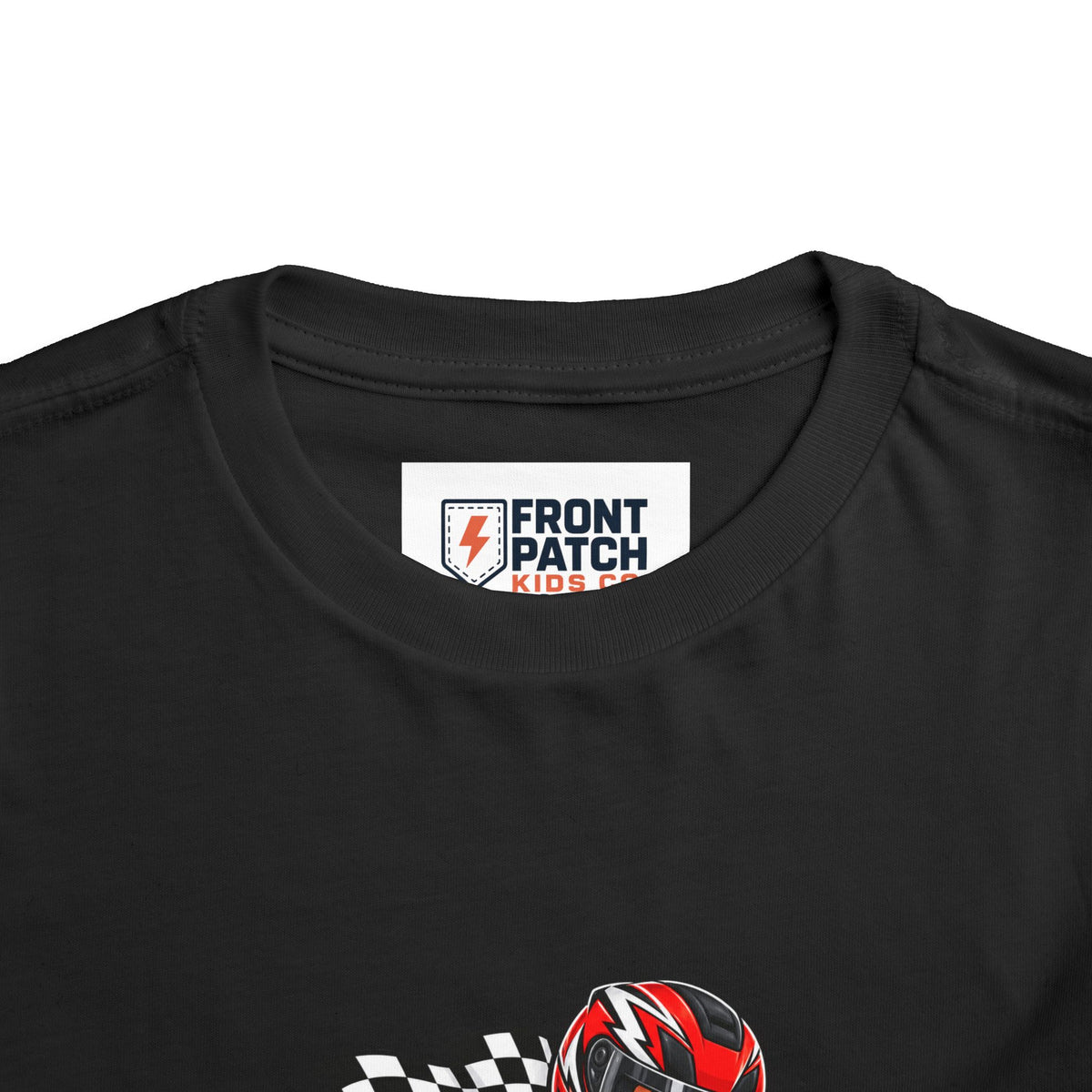 Toddler Tee — "Tiny Track Legend" Racing Car Graphic