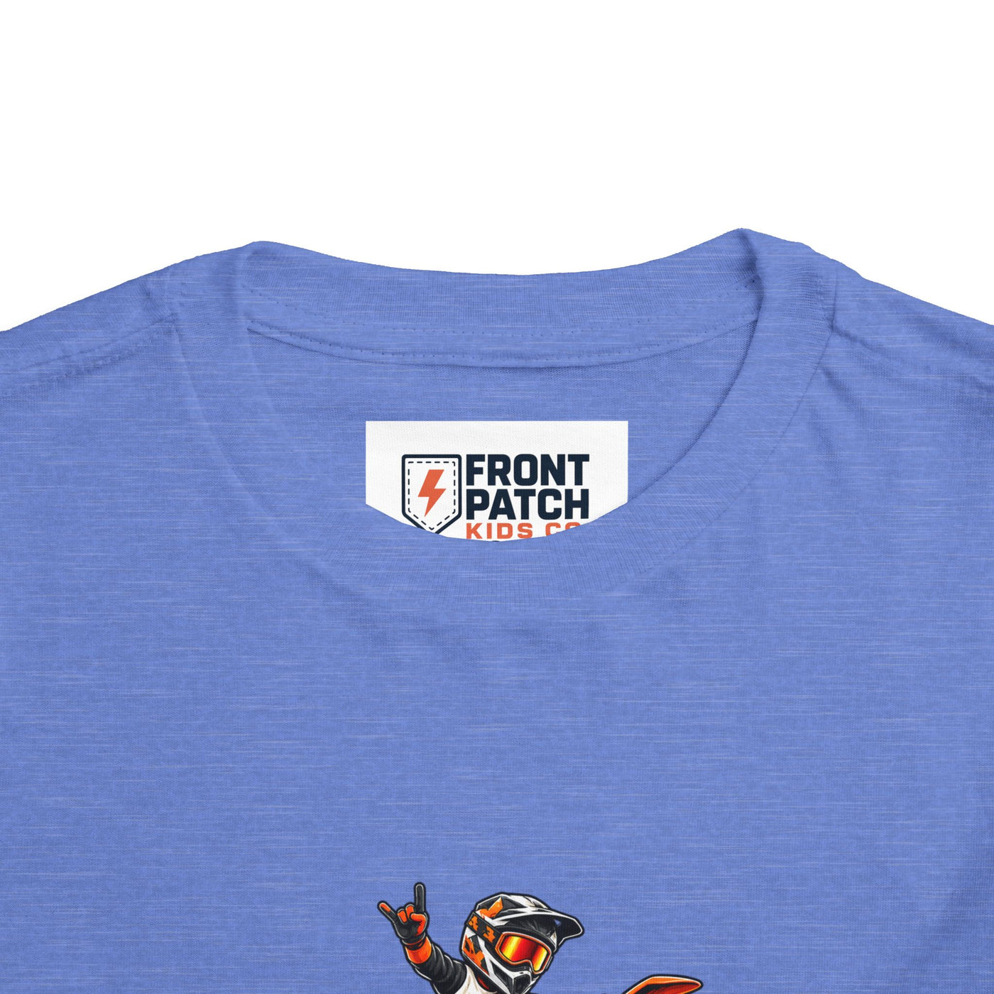 Toddler Tee — "Full Send" Dirt Bike Graphic