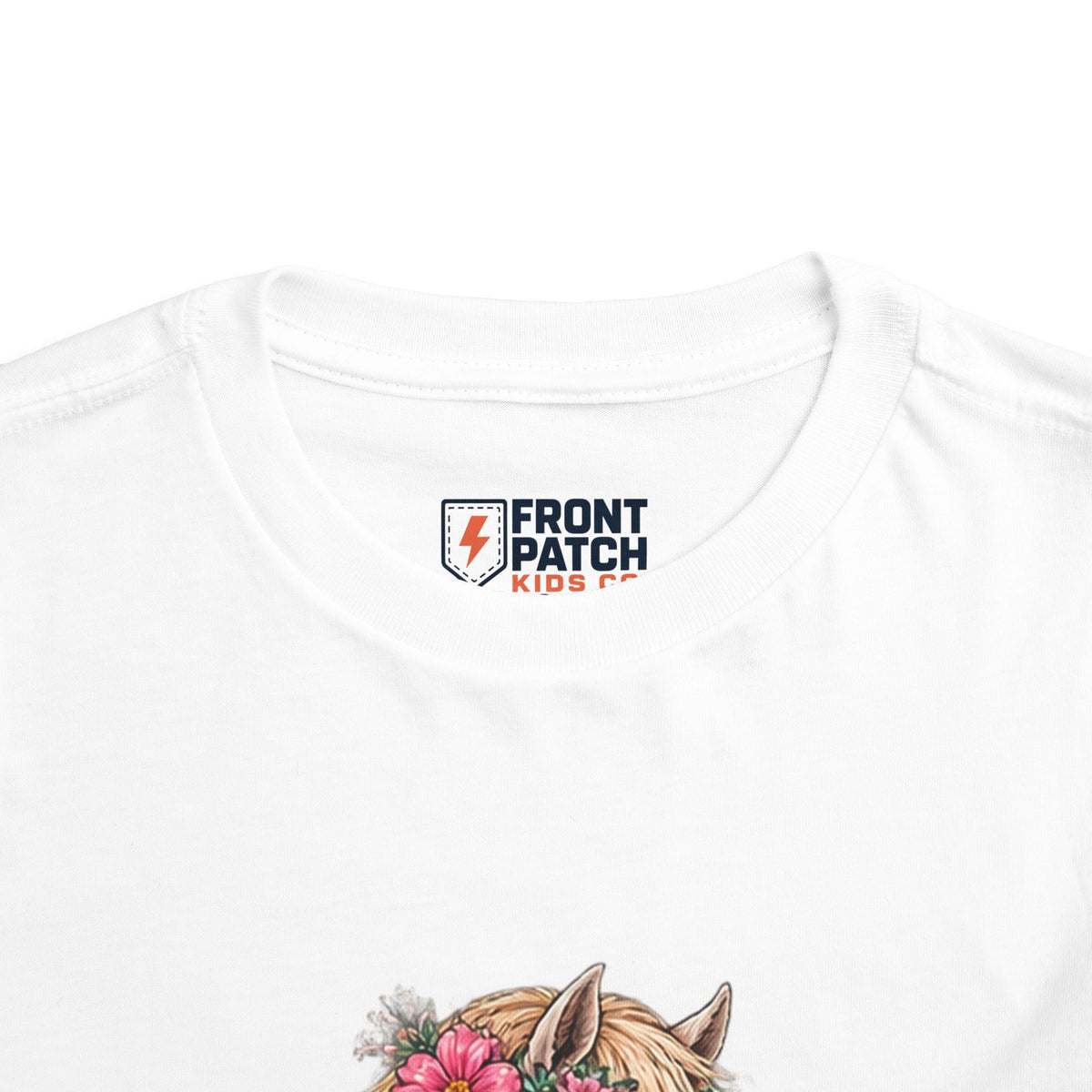 Toddler Tee — Floral Horse "Kind Hearts Bright Days" Cute Pony Shirt