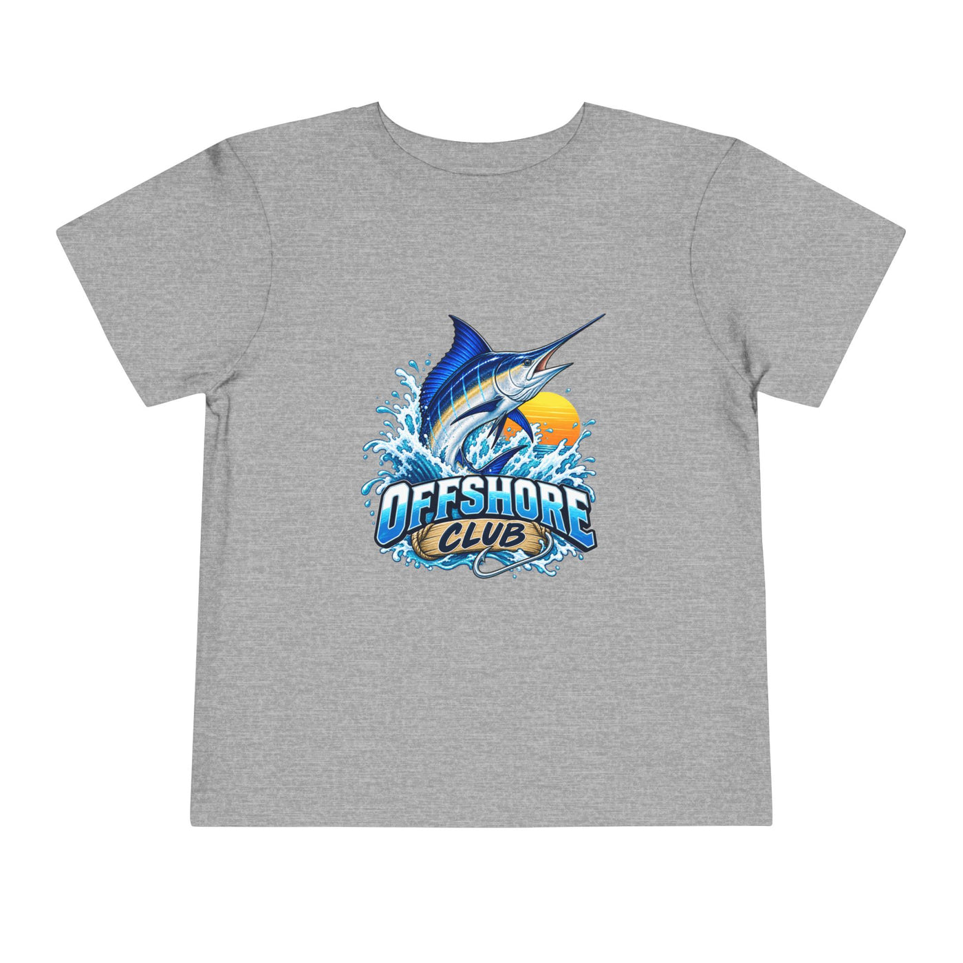 Toddler Tee — "Offshore Club" Marlin Surf & Sunset Kids Shirt