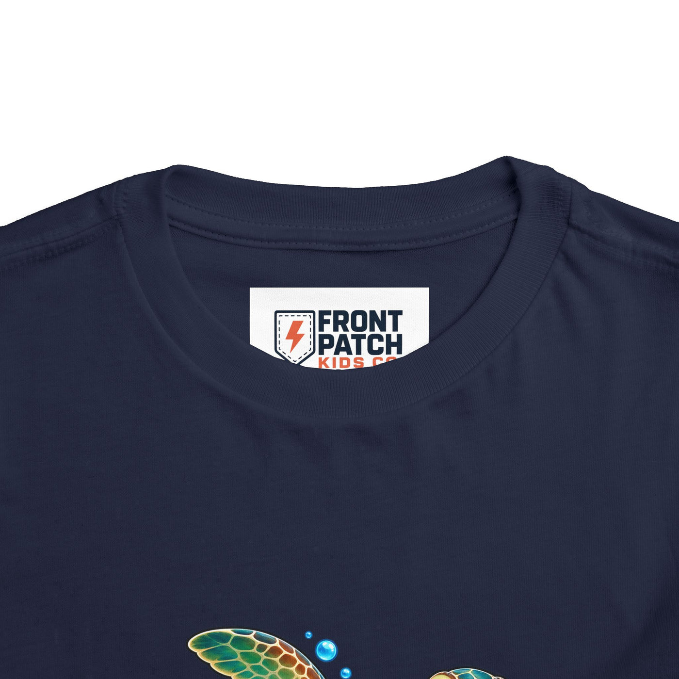 Reef Runner Toddler Tee — Sea Turtle Graphic Shirt for Kids