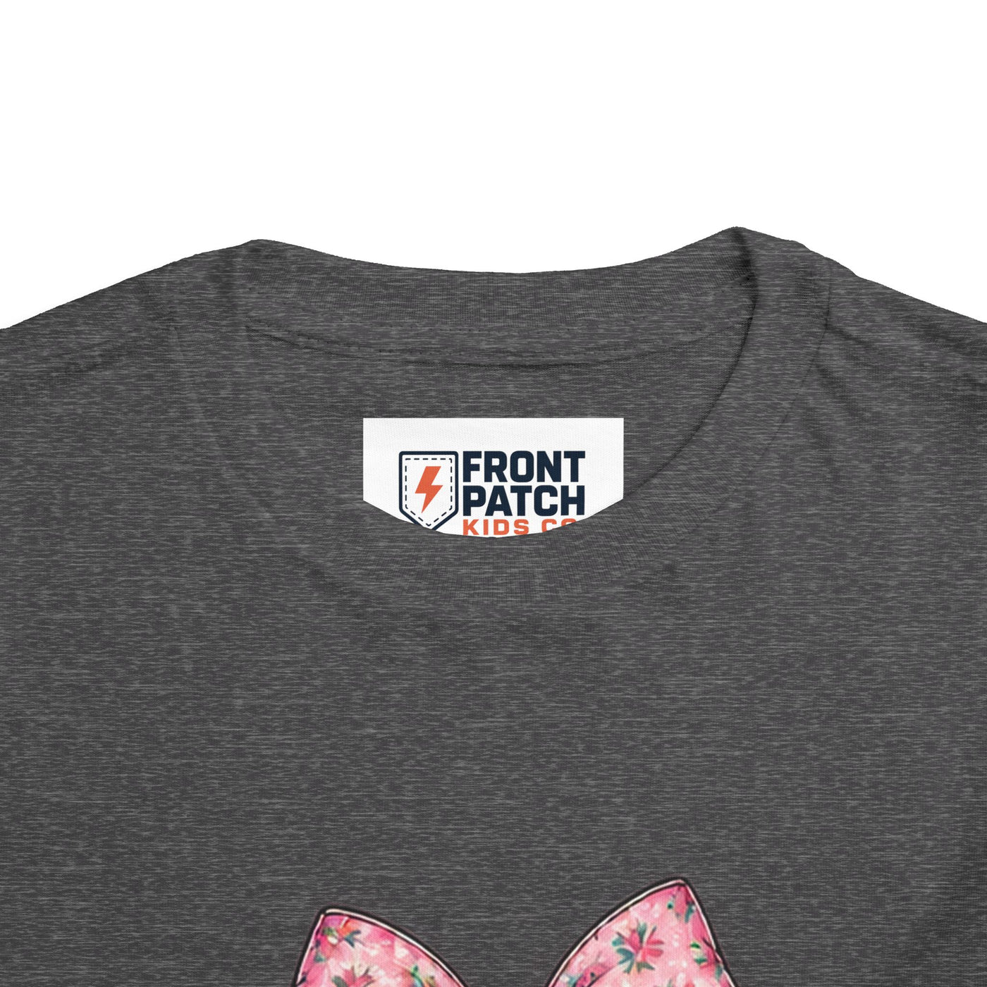 Toddler Tee — Pretty Wild Pink Bow Graphic