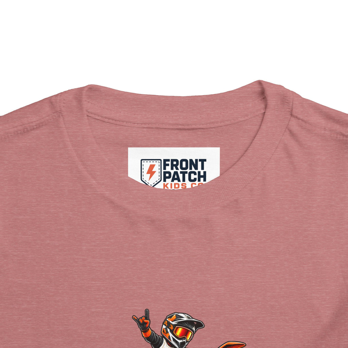 Toddler Tee — "Full Send" Dirt Bike Graphic