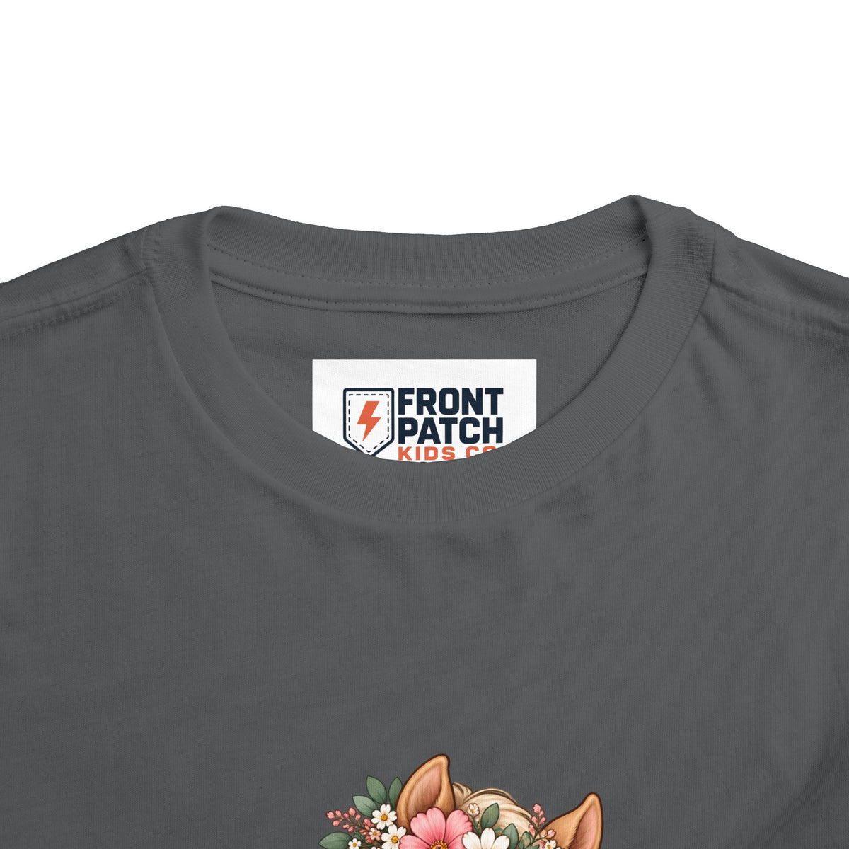 Toddler Tee — Floral Corgi "Pony Posse" Cute Dog Graphic