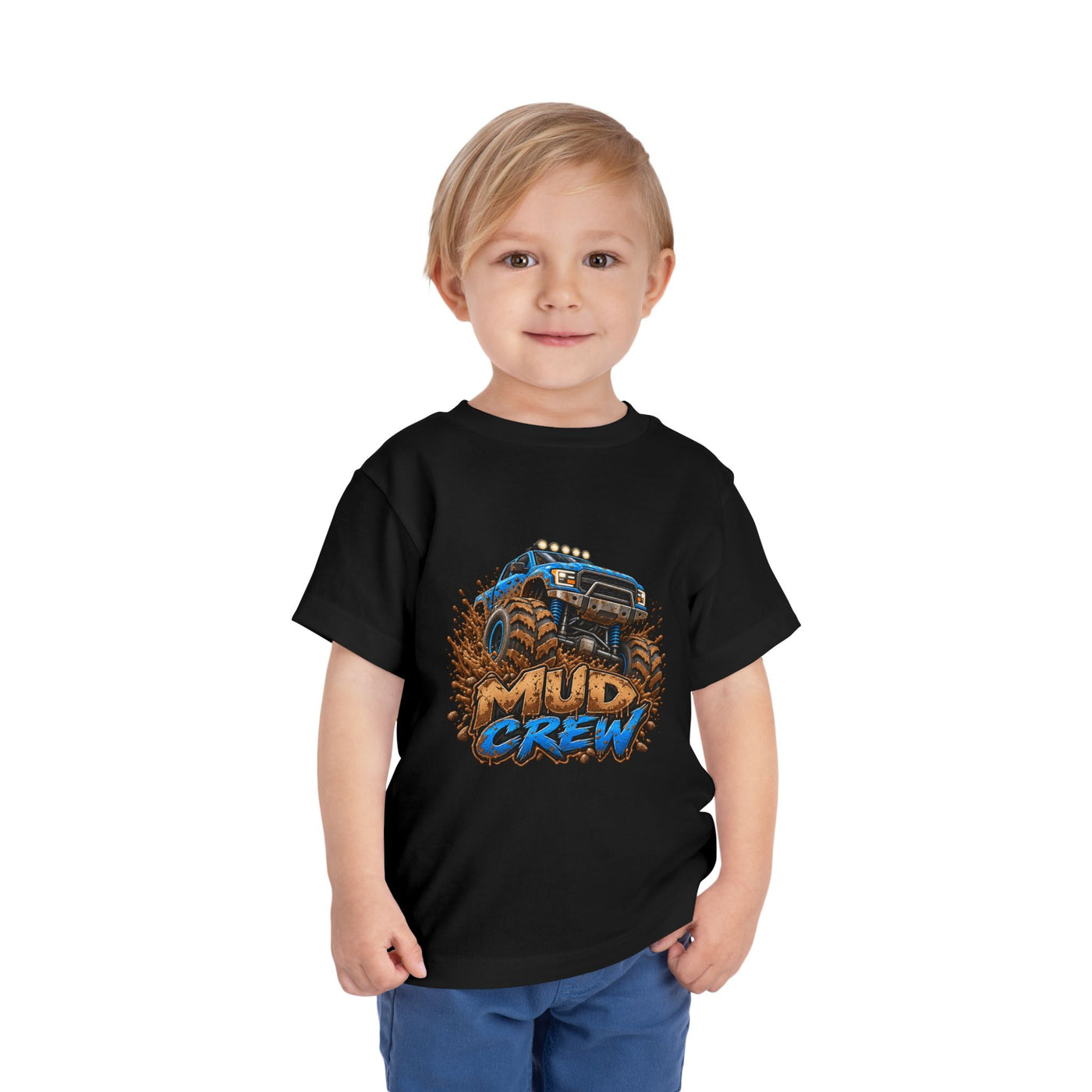 Toddler Tee - Mud Crew Monster Truck Graphic