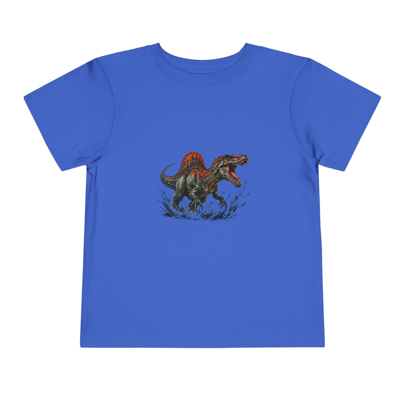 Toddler Tee — Roaring Spinosaurus Dinosaur Graphic Shirt