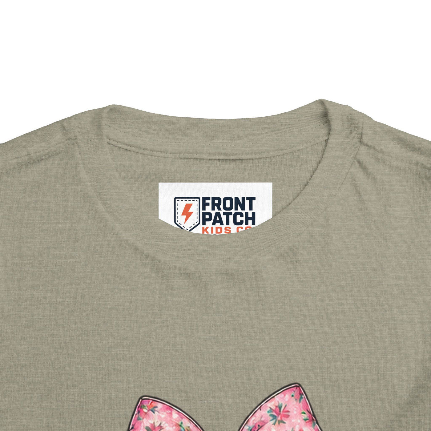 Toddler Tee — Pretty Wild Pink Bow Graphic