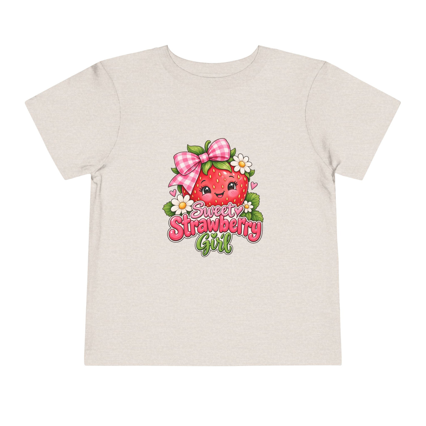 Sweet Strawberry Girl Toddler Tee