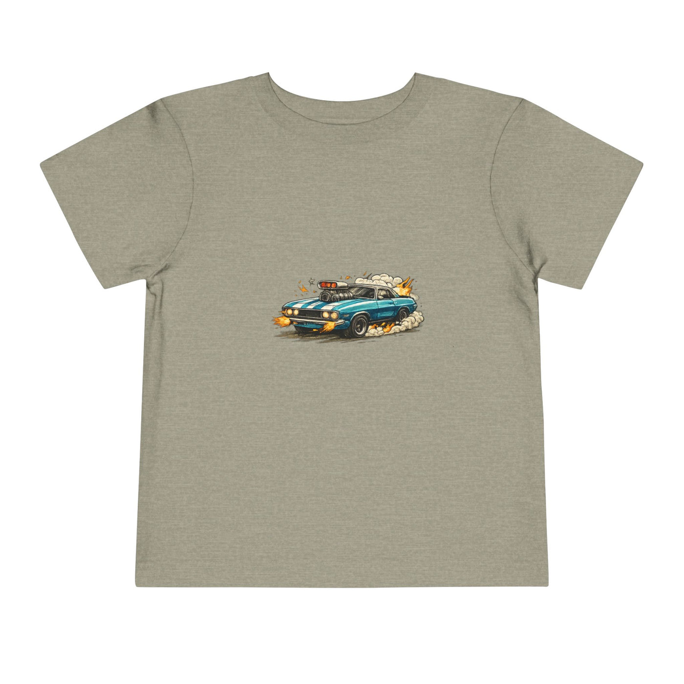 Toddler Tee — Retro Race Car Graphic Shirt