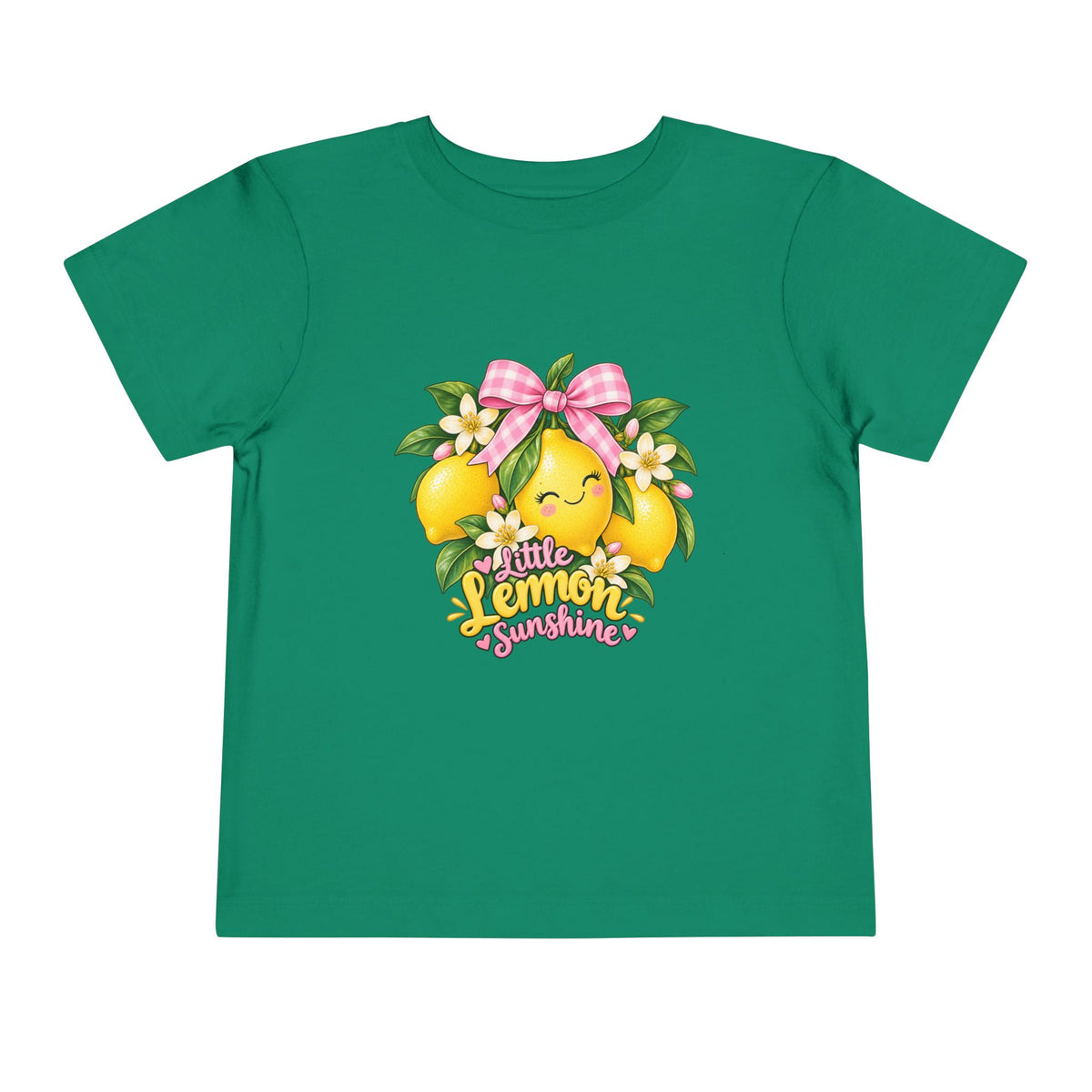 Toddler Tee — Little Lemon Sunshine Cute Fruit Graphic Shirt