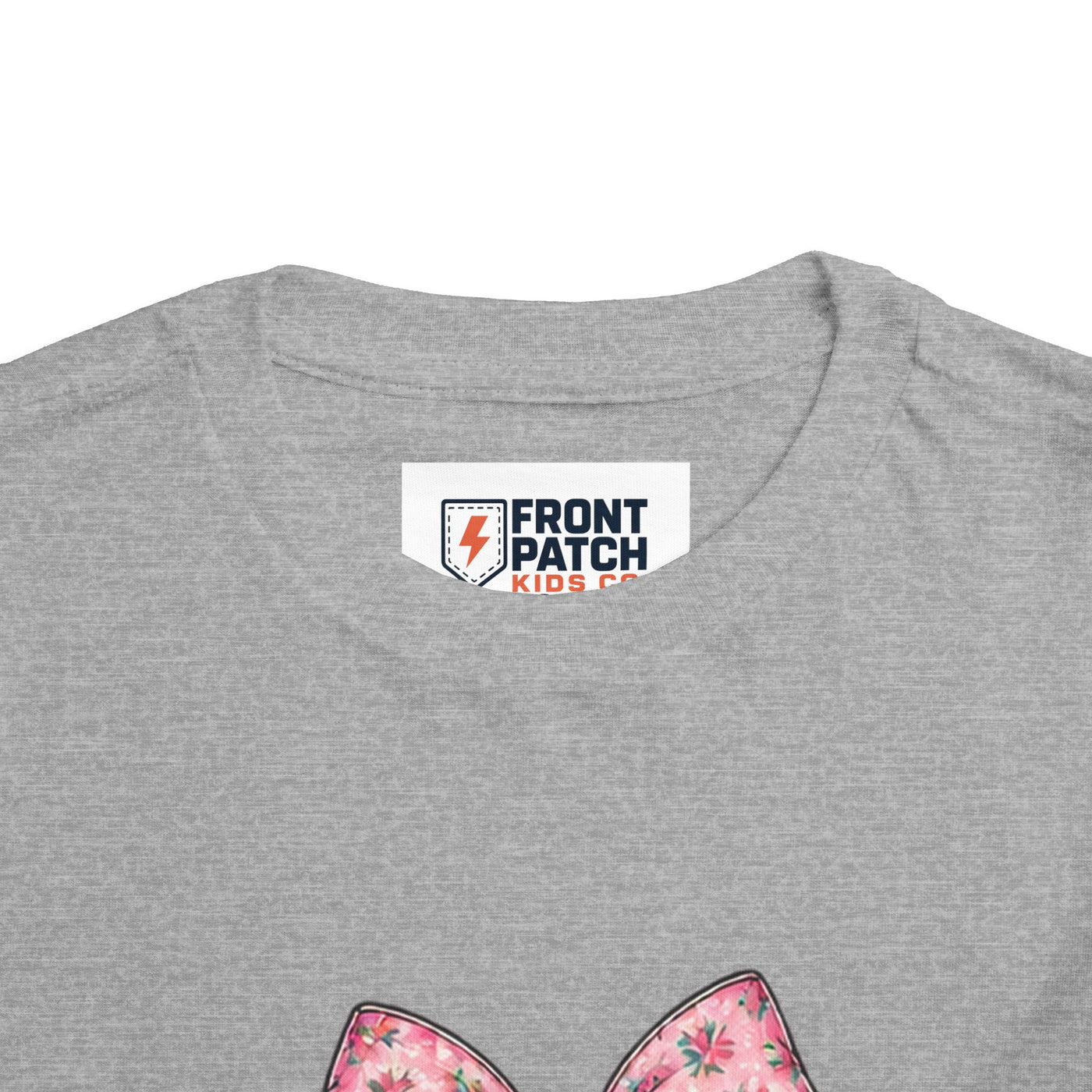 Toddler Tee — Pretty Wild Pink Bow Graphic